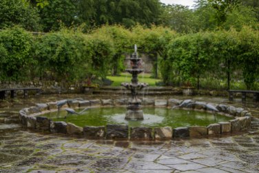 La fontana del Walled Garden